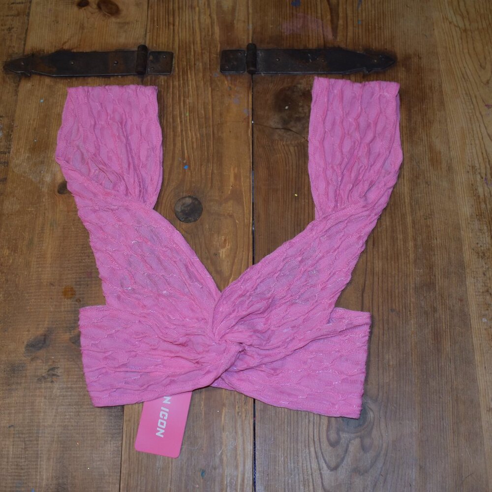 NWT Pink halter top